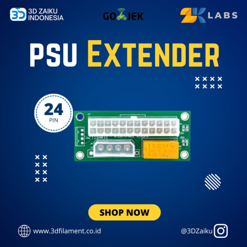 Dual PSU Extender Adapter ATX 24 pin to Molex Conenctor Mining Riser